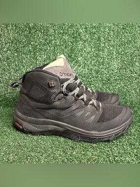 Salomon Boots OUTline MID GTX Black Magnet 404844 Women’s Size 8